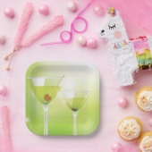 Martini Cocktails Paper Teller (Party)