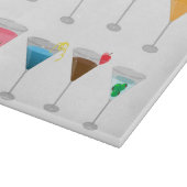 Martini-Cocktails Schneidebrett (Ecke)