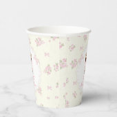 Martini Coquette Bow Brautparty Paper Cups Pappbecher (Rechts)
