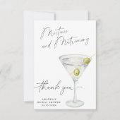 Martini Danke Brautparty (Vorderseite)