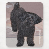 Martini das Yorkie-Poo Mousepad (Vorne)