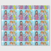 Martini Divas GESCHENKPAPIER (Flach)