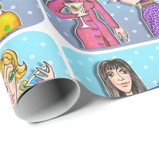 Martini-Divas PACKPAPIER (Rolleneckpunkt)