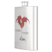 Martini Fantasy Red Dragon Flachmann (Links)