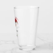 Martini Fantasy Red Dragon Glas (Links)