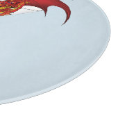 Martini Fantasy Red Dragon Schneidebrett (Ecke)