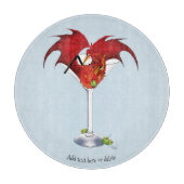 Martini Fantasy Red Dragon Schneidebrett (Vorderseite)