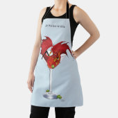Martini Fantasy Red Dragon Schürze (InSitu)