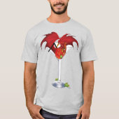 Martini Fantasy Red Dragon T-Shirt (Vorderseite)