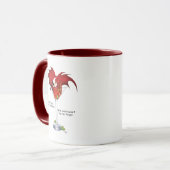 Martini Fantasy Red Dragon Tasse (Vorderseite Links)