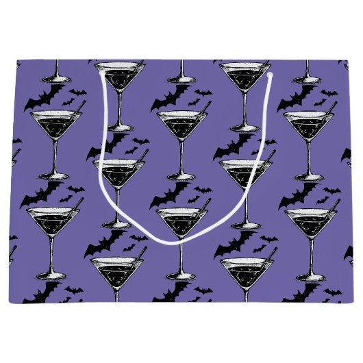 Martini Fledermäuse Große Geschenktüte (Vorderseite)