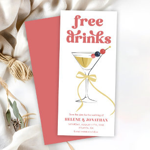 Martini Free Drinks Elegante Hochzeiten Save the D