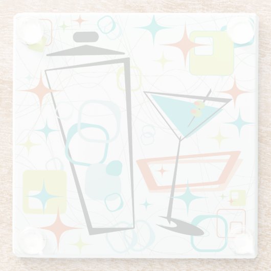 Martini Gehen-Gehen! Glasuntersetzer (Rückseite)