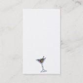 MARTINI GESCHÄFTSKARTEN VISITENKARTE (Rückseite)