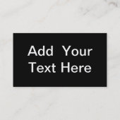 Martini-GetränkeVisitenkarte Visitenkarte (Rückseite)