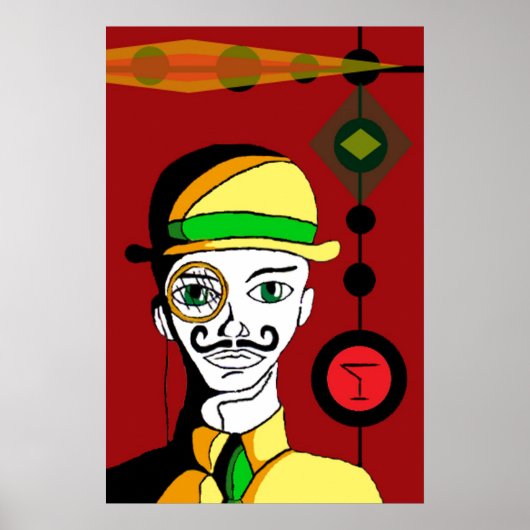 Martini Gin nicht Poster (Vorne)