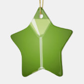 Martini-Glas Keramikornament (Links)