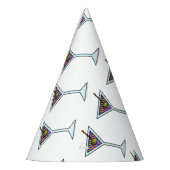 MARTINI-GLAS PARTYHÜTCHEN (Links)