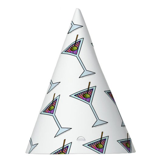 MARTINI-GLAS PARTYHÜTCHEN (Rechts)