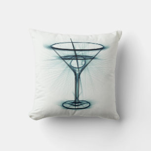 Martini-Glas-Skizze Kissen