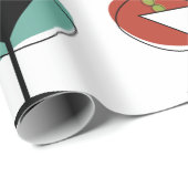 Martini Glasmuster im Stil der 50er Jahre Geschenkpapier (Rolleneckpunkt)