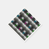 Martini Glass Cocktail Party Napkins Serviette (Ecke)