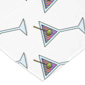 MARTINI GLASS KURZER TISCHLÄUFER (Ecke)