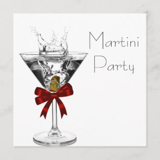 Martini Glass Martini Party Einladungen