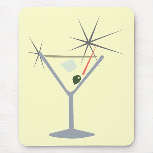 Martini Glass Mousepad (Vorne)