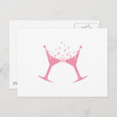 Martini Glass Postkarte (Vorne/Hinten)