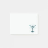 Martini Glass Sketch Post-it Klebezettel (Vorderseite)