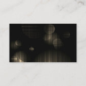 Martini Glasses Clink Visitenkarte (Rückseite)