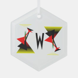 Martini Glasses Design Ornament