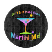 MARTINI ICH! Glasschneiden-Bretter Schneidebrett (Vorderseite)