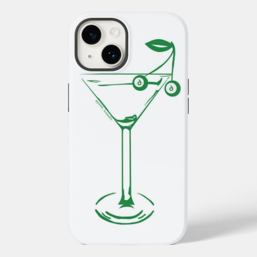 Martini Iphone 13 Fall Case-Mate iPhone Hülle (Rückseite)