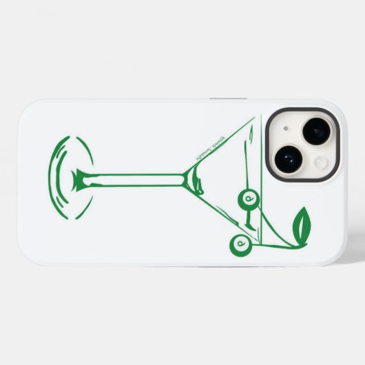 Martini Iphone 13 Fall Case-Mate iPhone Hülle (Rückseite (Horizontal))