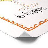 Martini Jede Stunde Poster (Ecke)