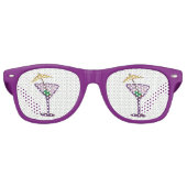 Martini Junggeselinnen-Abschied Partybrille (Vorderseite)