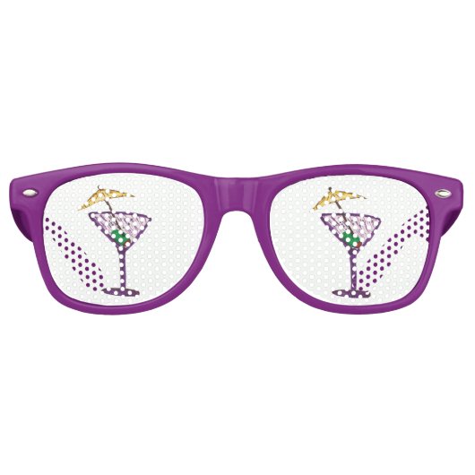 Martini Junggeselinnen-Abschied Partybrille (Vorderseite)