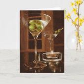 Martini keine 5 karte (Gelbe Blume)