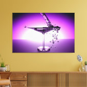 Martini Leinwanddruck (Insitu (Wohnzimmer))