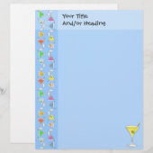 Martini Letterhead Briefkopf (Vorne/Hinten)