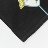 Martini Liebhaber Cocktail Glass Barkeeper Alkohol Fleecedecke (Ecke)