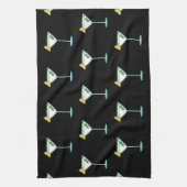 Martini Liebhaber Cocktail Glass Barkeeper Alkohol Geschirrtuch (Vertikal)