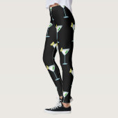 Martini Liebhaber Cocktail Glass Barkeeper Alkohol Leggings (Links)