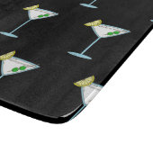 Martini Liebhaber Cocktail Glass Barkeeper Alkohol Schneidebrett (Ecke)