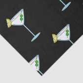 Martini Liebhaber Cocktail Glass Barkeeper Alkohol Seidenpapier (Ausschnitt)