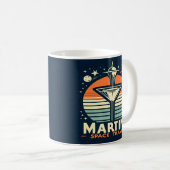Martini-Logos für Raumfahrten Kaffeetasse (VorderseiteRechts)
