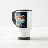 Martini-Logos für Raumfahrten Reisebecher (Vorderseite Links)