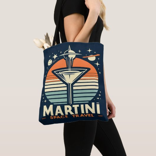 Martini-Logos für Raumfahrten Tasche (Von Nahem)
